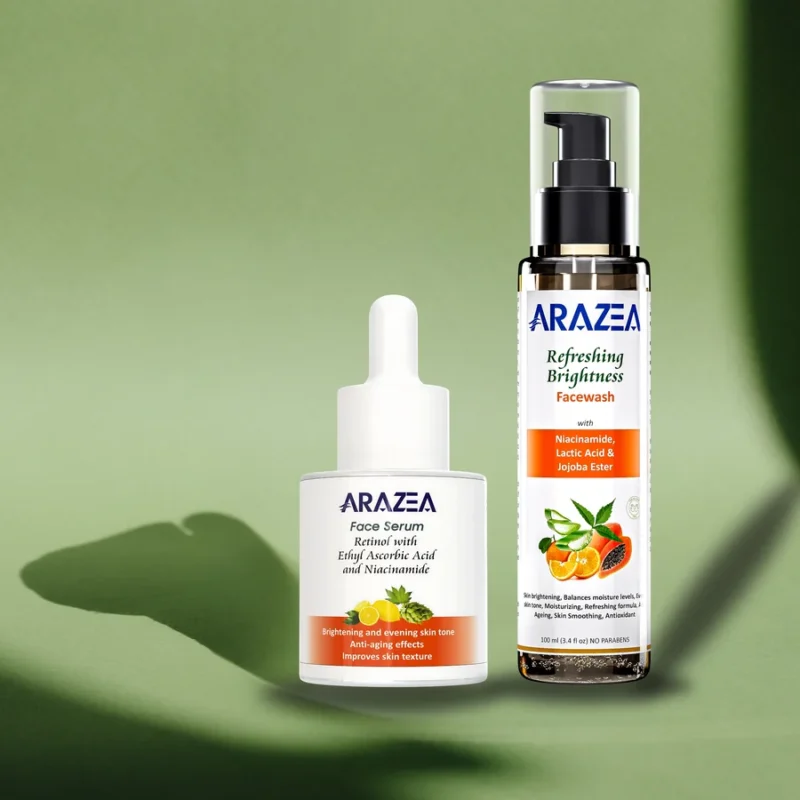 Arazea Skincare Kit-3 | Facewash and Face Serum | For Women & Men | Facewash & Face Serum Combo | 130ml - Image 3