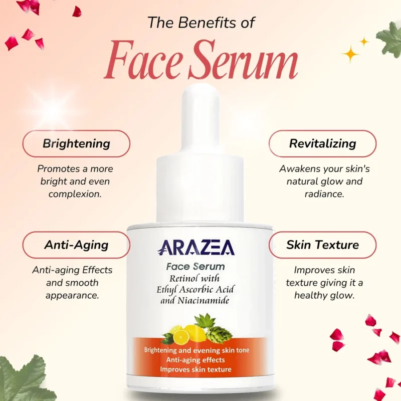 Arazea Skincare Kit-3 | Facewash and Face Serum | For Women & Men | Facewash & Face Serum Combo | 130ml - Image 5